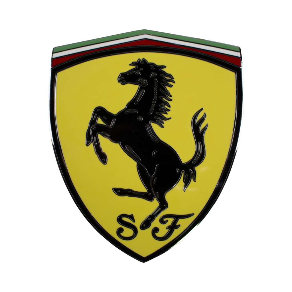Ferrari 360, 430 Front Fender Scuderia Badge Emblem 65921900 - Masparts