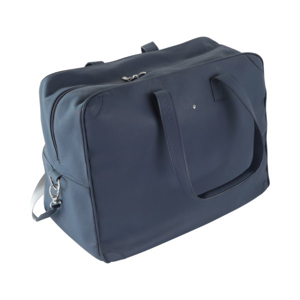 920001610 1 Maserati Leather Travel Bag 920001610